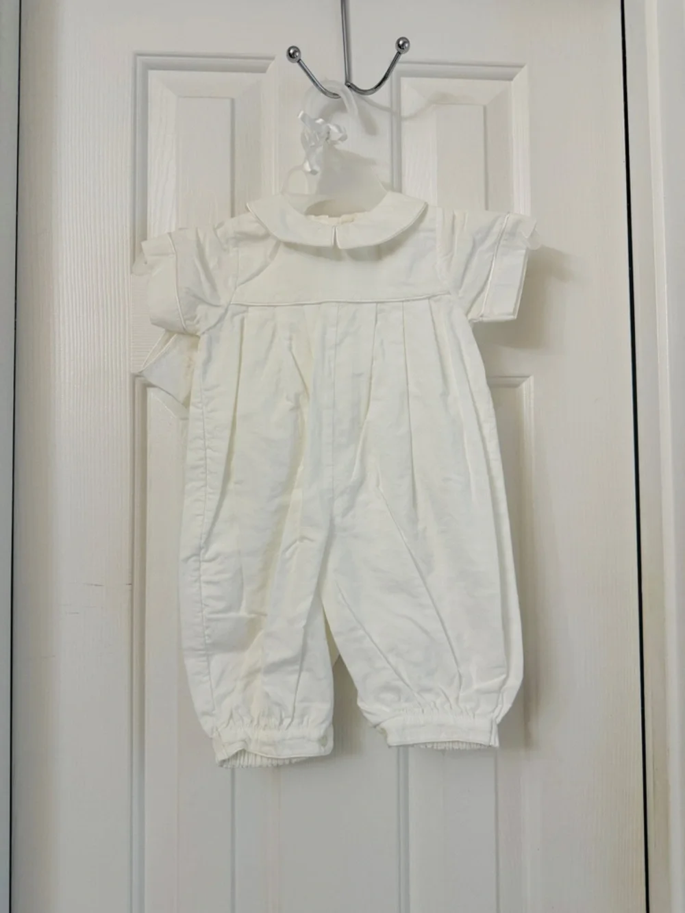 Strasburg Infant Baptism Gown with Bonnet and Romper